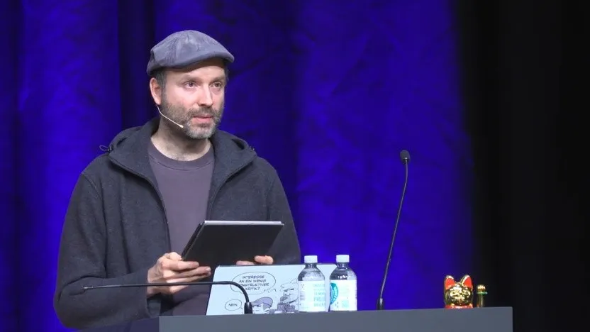 Marc-Uwe Kling auf dem Chaos Communication Congress