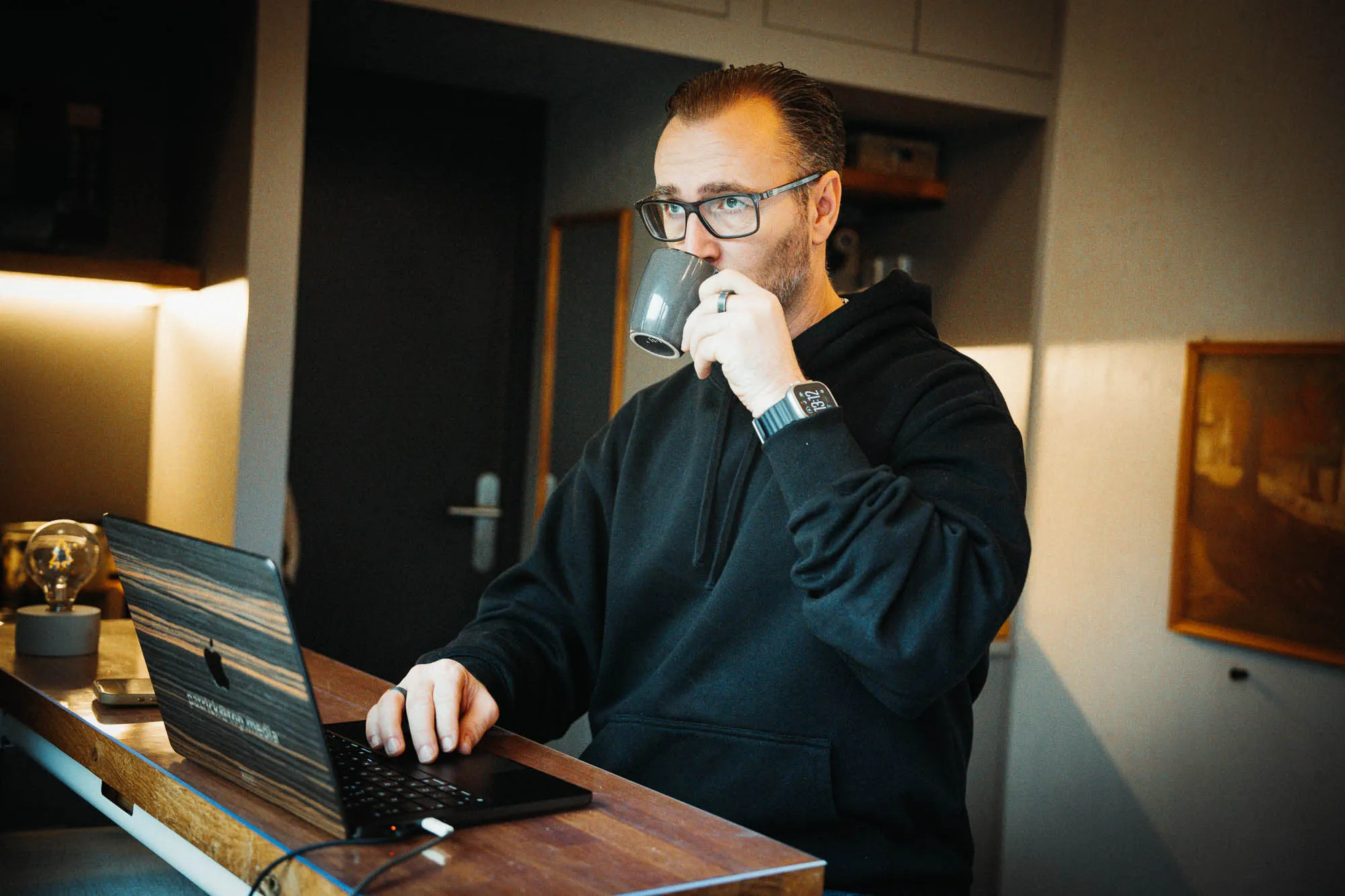 Patrick Lenz im Tinyhouse 2024