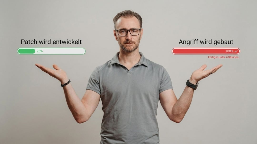 Patch entwickeln dauert länger als Angriff bauen – Cyberangriffe in unter 4 Stunden dank KI-Tools