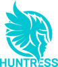 Huntress Logo - Square Teal
